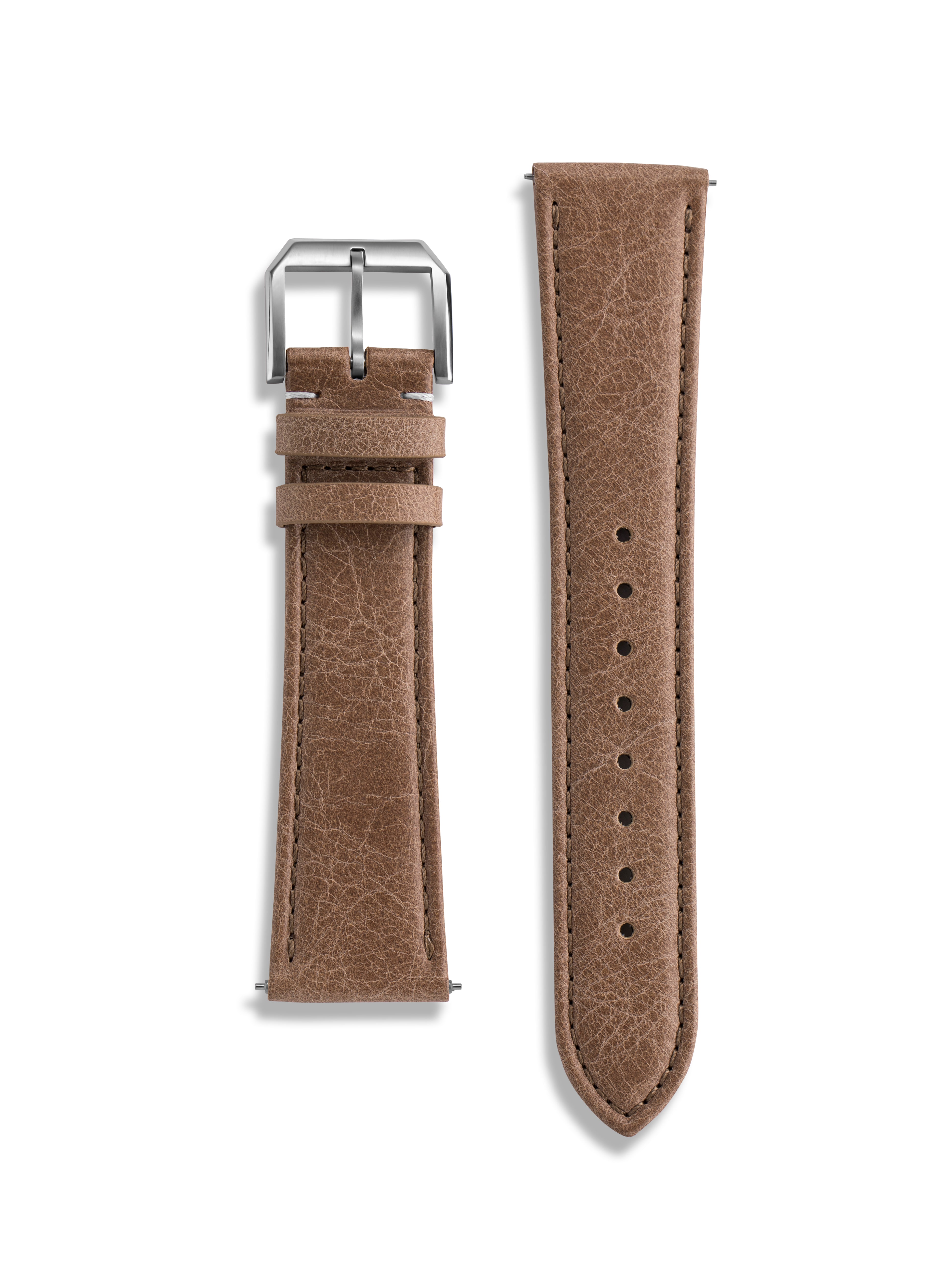 Tuscania 2001 Cobblestone Leather Strap