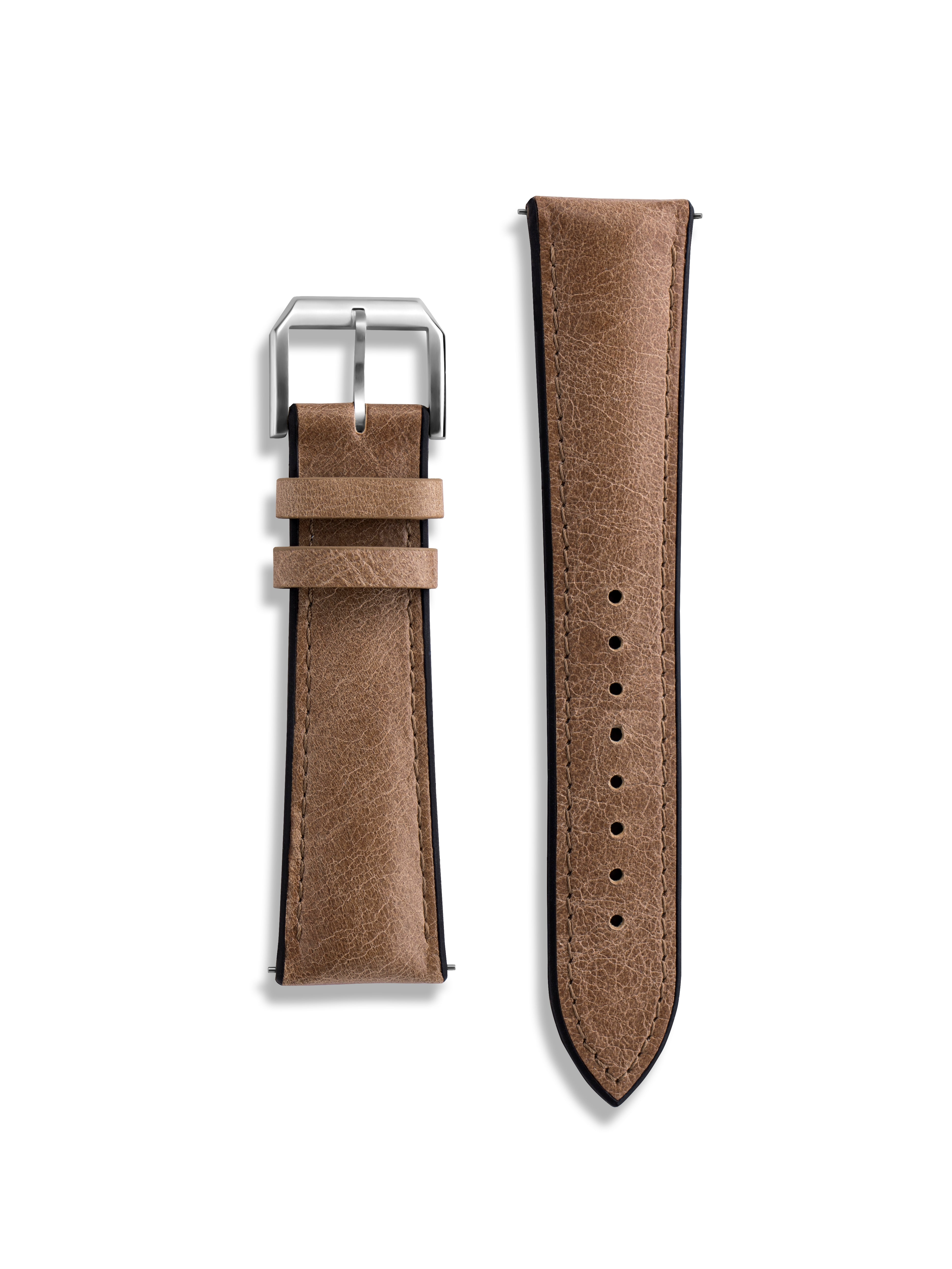 Tuscania 2001 Cobblestone Leather Strap