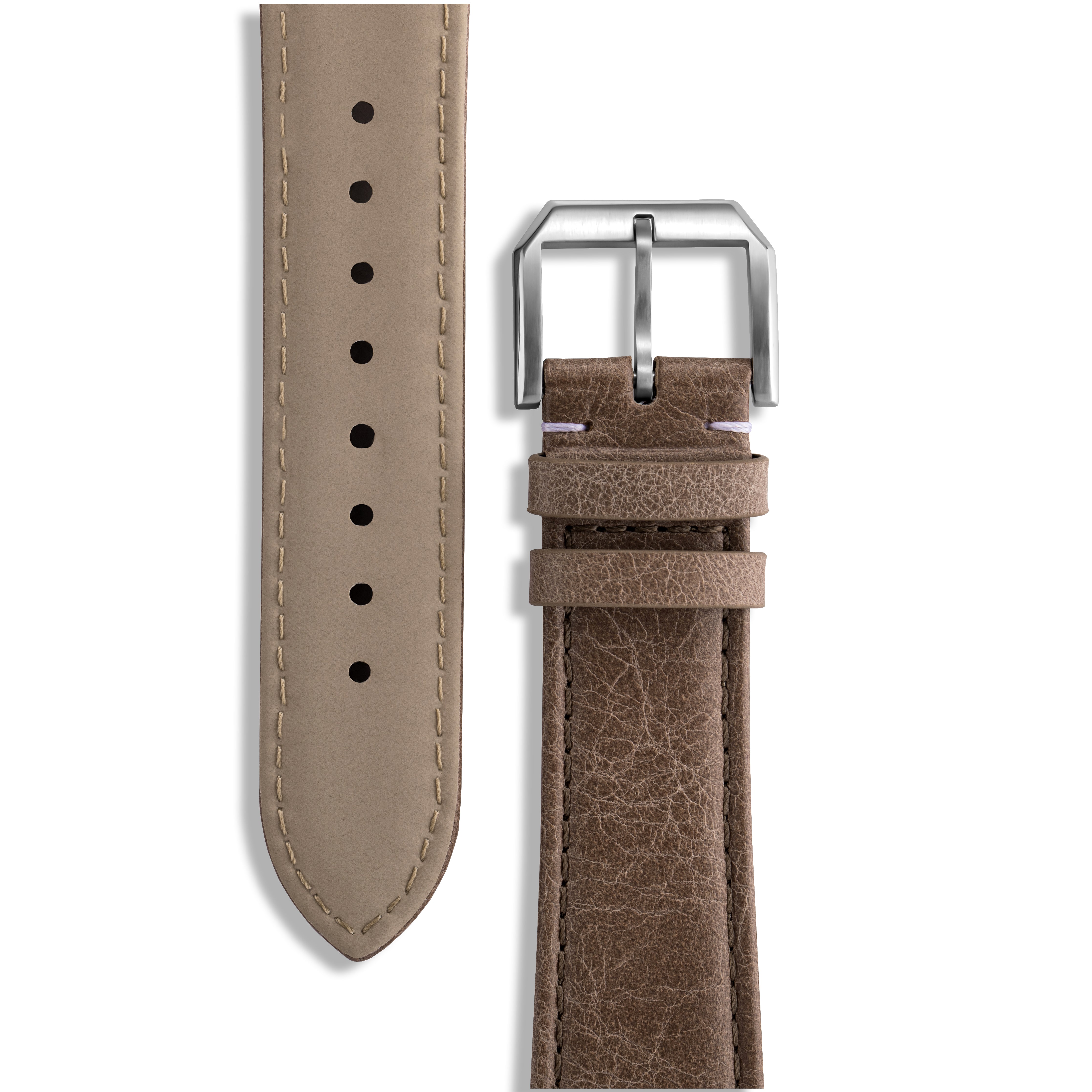 Tuscania 2001 Cobblestone Leather Strap