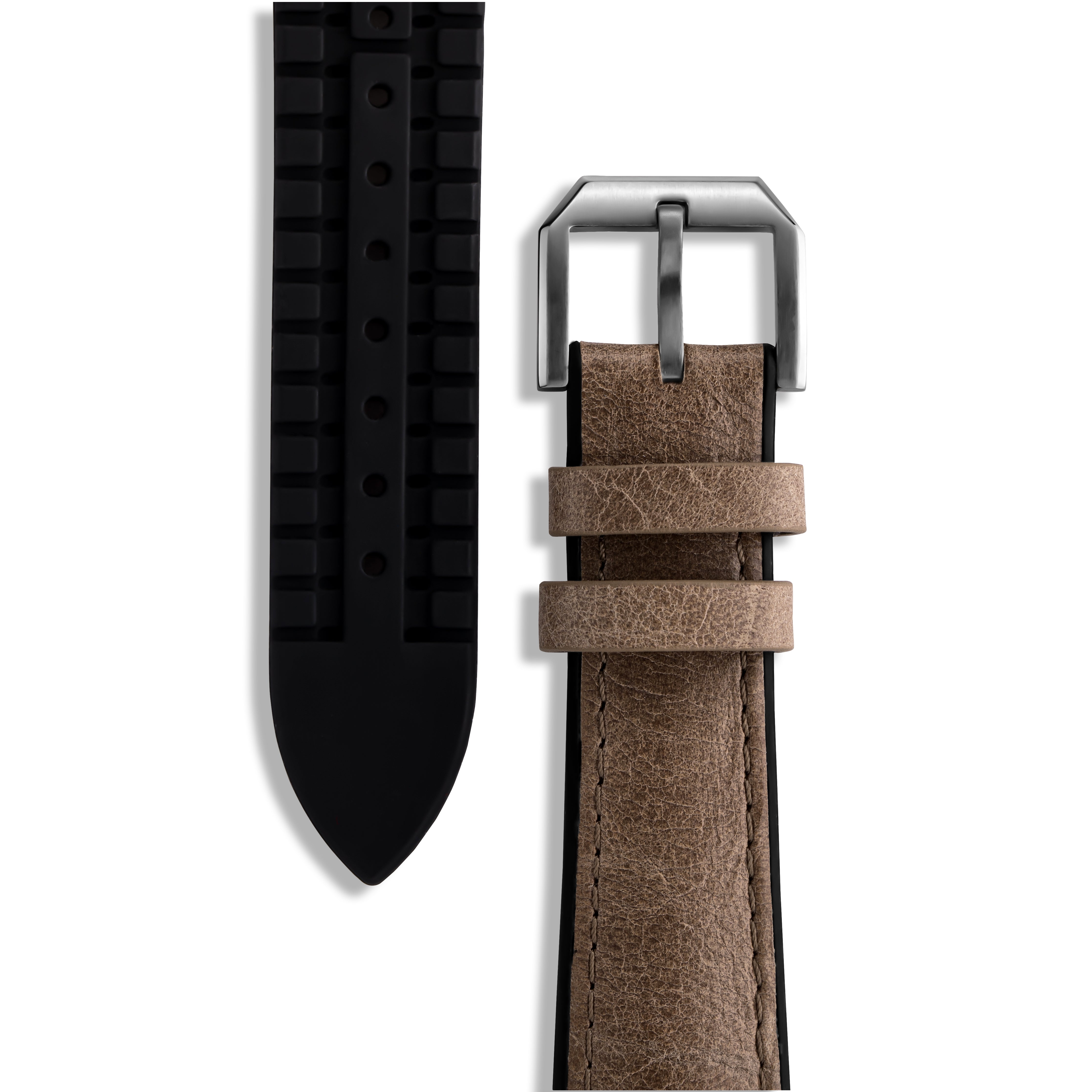Tuscania 2001 Cobblestone Leather Strap