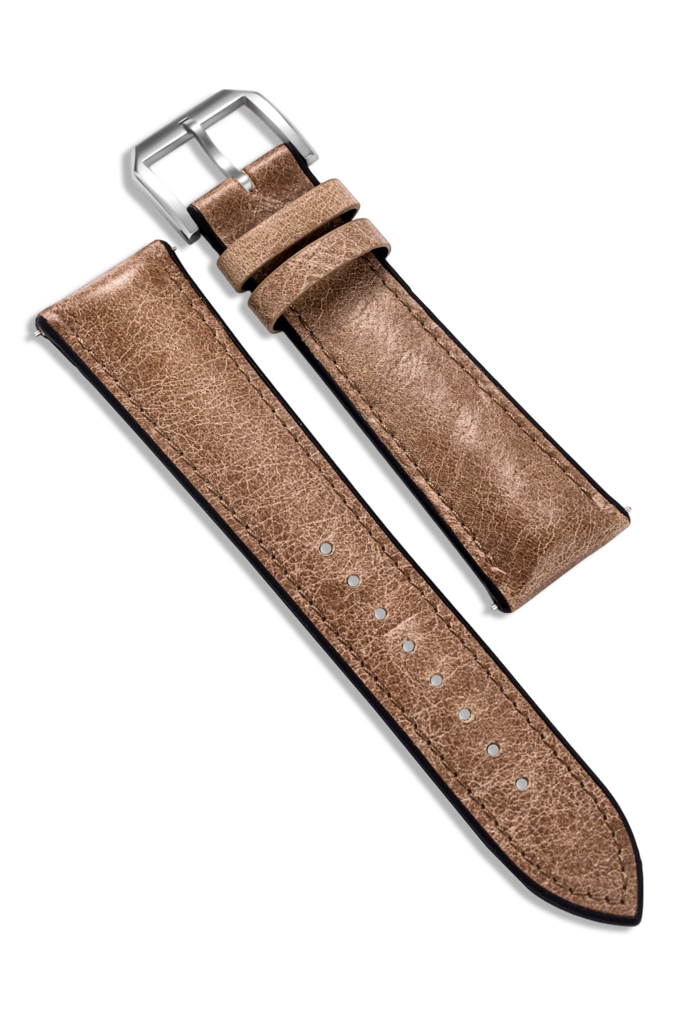 Tuscania 2001 Cobblestone Leather Strap