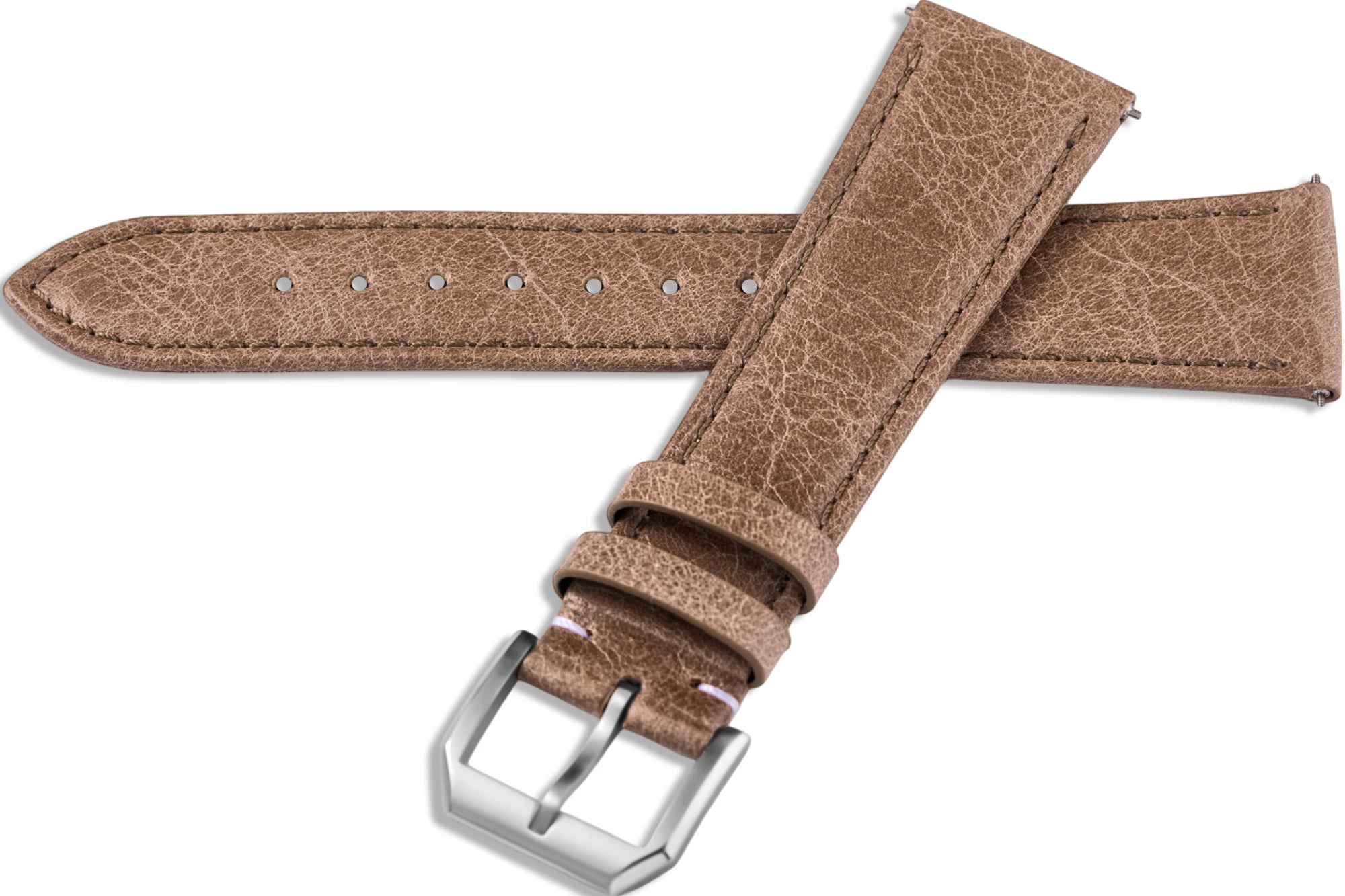 Tuscania 2001 Cobblestone Leather Strap