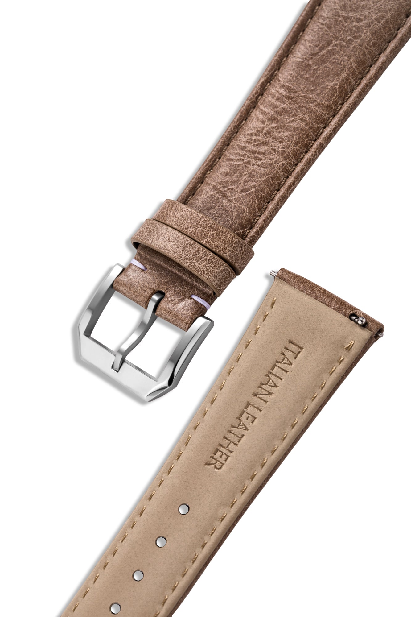 Tuscania 2001 Cobblestone Leather Strap