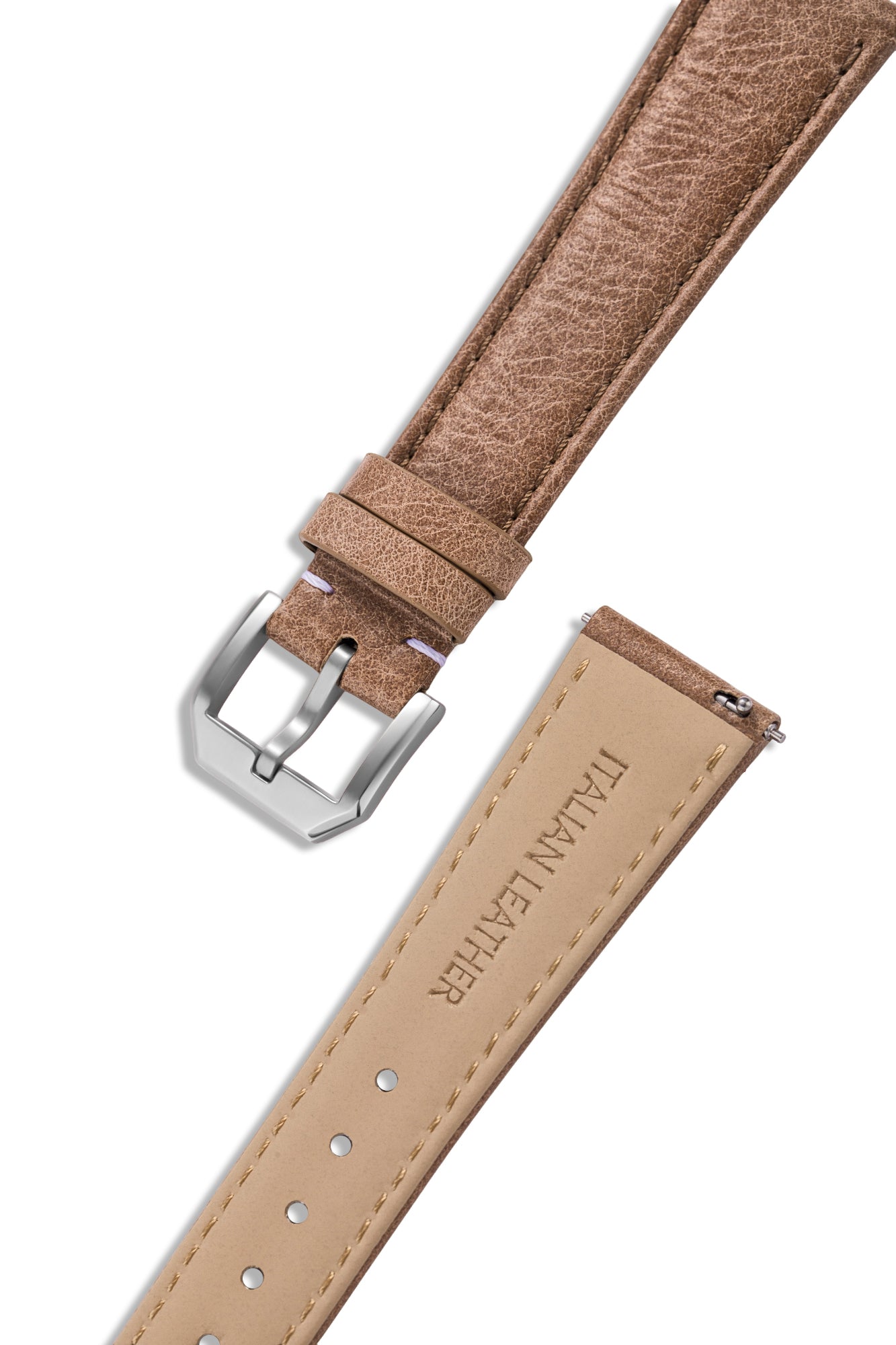 Tuscania 2001 Cobblestone Leather Strap