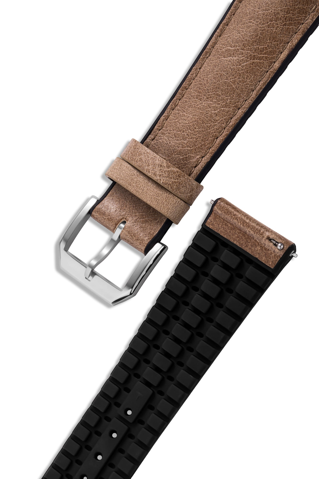 Tuscania 2001 Cobblestone Leather Strap