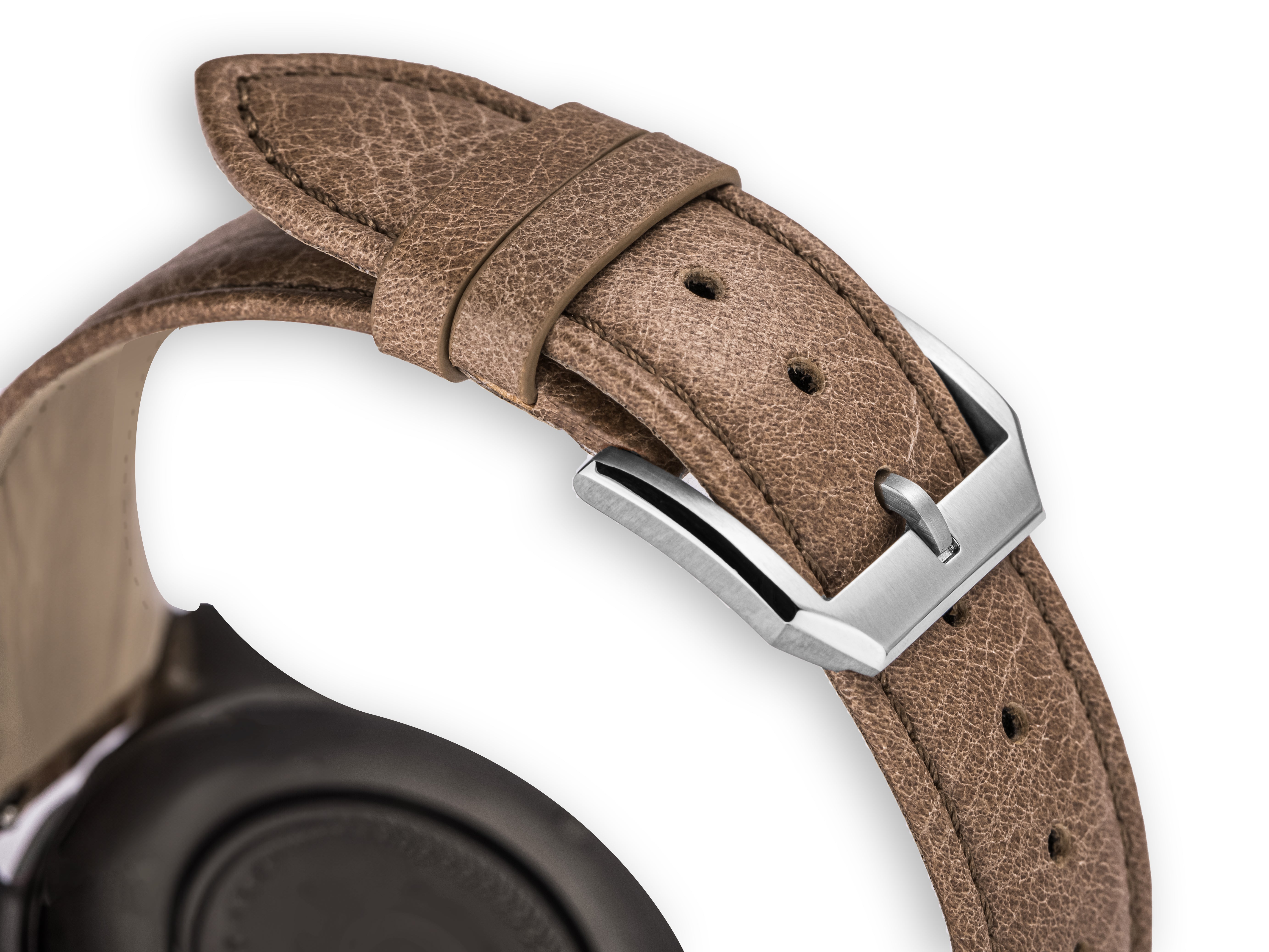 Tuscania 2001 Cobblestone Leather Strap