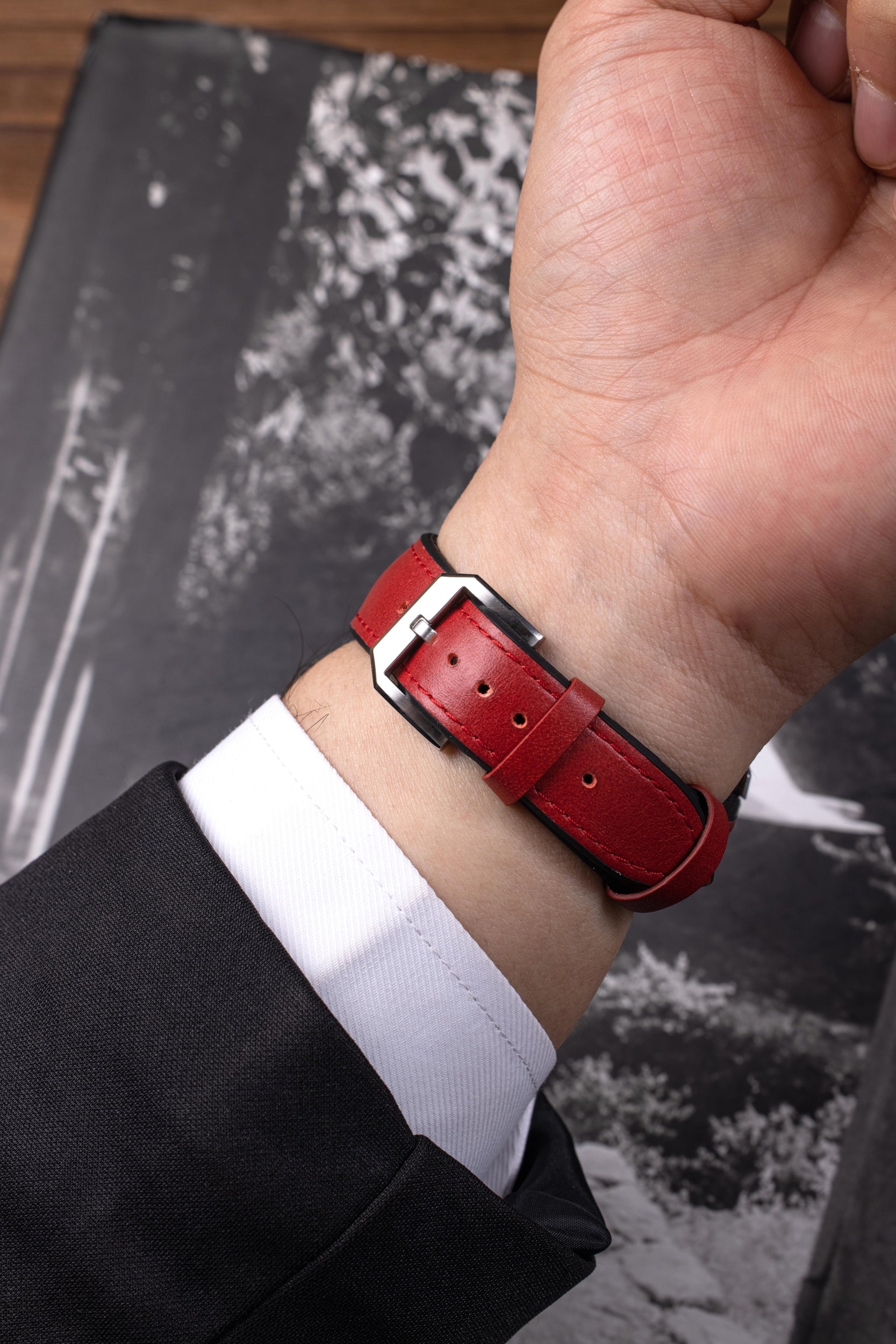 BIO Crimson Leather Strap (10003)